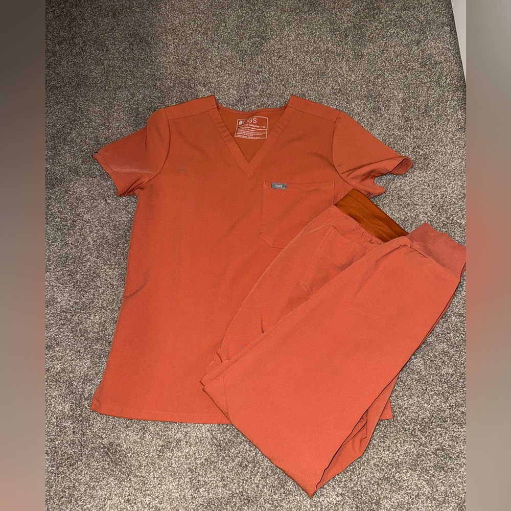 Figs terracotta set XS/S